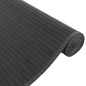 vidaXL Alfombra rectangular bambú gris 80x300 cm vidaXL Alfombra rectangular bambú gris 80x300 cm