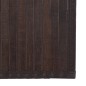 vidaXL Alfombra rectangular bambú marrón oscuro 60x400 cm vidaXL Alfombra rectangular bambú marrón oscuro 60x400 cm