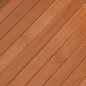 vidaXL Alfombra rectangular bambú marrón 100x400 cm vidaXL Alfombra rectangular bambú marrón 100x400 cm