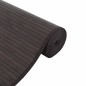 vidaXL Alfombra rectangular bambú marrón oscuro 70x400 cm vidaXL Alfombra rectangular bambú marrón oscuro 70x400 cm