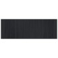 vidaXL Alfombra rectangular bambú negro 70x200 cm vidaXL Alfombra rectangular bambú negro 70x200 cm
