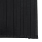 vidaXL Alfombra rectangular bambú negro 70x200 cm vidaXL Alfombra rectangular bambú negro 70x200 cm