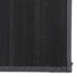 vidaXL Alfombra rectangular bambú negro 80x100 cm vidaXL Alfombra rectangular bambú negro 80x100 cm