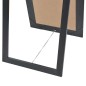 vidaXL Espejo de pie estilo barroco negro 160x40 cm vidaXL Espejo de pie estilo barroco negro 160x40 cm