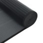 vidaXL Alfombra rectangular bambú negro 70x100 cm vidaXL Alfombra rectangular bambú negro 70x100 cm
