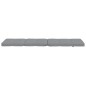 vidaXL Cojines para tumbona 2 uds tela Oxford gris vidaXL Cojines para tumbona 2 uds tela Oxford gris
