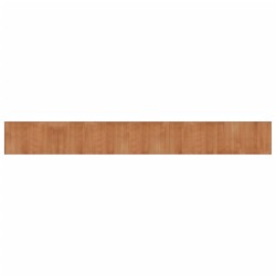 vidaXL Alfombra rectangular bambú color natural 60x500 cm