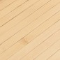 vidaXL Alfombra rectangular bambú color natural claro 80x400 cm vidaXL Alfombra rectangular bambú color natural claro 80x400 cm