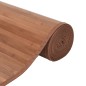 vidaXL Alfombra rectangular bambú color natural 60x400 cm vidaXL Alfombra rectangular bambú color natural 60x400 cm