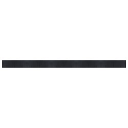 vidaXL Alfombra rectangular bambú negro 60x1000 cm
