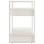vidaXL Estantería/divisor de espacios madera pino blanco 60x35x57 cm vidaXL Estantería/divisor de espacios madera pino blanco 60x35x57 cm