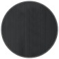 vidaXL Alfombra redonda bambú gris 80 cm vidaXL Alfombra redonda bambú gris 80 cm