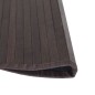 vidaXL Alfombra redonda bambú marrón oscuro 100 cm vidaXL Alfombra redonda bambú marrón oscuro 100 cm
