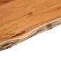 vidaXL Tablero rectangular madera de acacia borde vivo 70x60x2,5 cm vidaXL Tablero rectangular madera de acacia borde vivo 70x60x2,5 cm