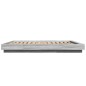 vidaXL Estructura de cama madera de ingeniería gris Sonoma 150x200 cm