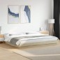 vidaXL Estructura de cama madera de ingeniería roble Sonoma 180x200 cm vidaXL Estructura de cama madera de ingeniería roble Sonoma 180x200 cm