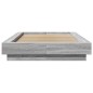 vidaXL Estructura de cama madera de ingeniería gris Sonoma 90x200 cm vidaXL Estructura de cama madera de ingeniería gris Sonoma 90x200 cm