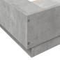vidaXL Estructura de cama madera de ingeniería gris hormigón 90x190 cm vidaXL Estructura de cama madera de ingeniería gris hormigón 90x190 cm