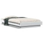 vidaXL Estructura de cama madera de ingeniería blanca 100x200 cm vidaXL Estructura de cama madera de ingeniería blanca 100x200 cm