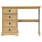 vidaXL Tocador Corona madera maciza de pino 104x47x75 cm vidaXL Tocador Corona madera maciza de pino 104x47x75 cm