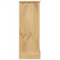 vidaXL Cómoda cajonera Corona madera maciza de pino 80x43x114 cm vidaXL Cómoda cajonera Corona madera maciza de pino 80x43x114 cm