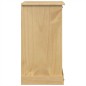 vidaXL Cómoda cajonera Corona madera maciza de pino 103x46x83 cm vidaXL Cómoda cajonera Corona madera maciza de pino 103x46x83 cm
