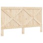 vidaXL Estructura de cama con cabecero madera maciza de pino 200x200cm vidaXL Estructura de cama con cabecero madera maciza de pino 200x200cm