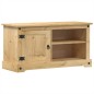 vidaXL Mueble de TV Corona madera maciza de pino 100x37x52 cm
