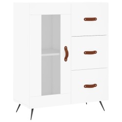 vidaXL Aparador de madera de ingeniería blanco 69,5x34x90 cm