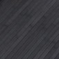 vidaXL Biombo divisor de bambú gris 165x400 cm