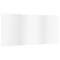 vidaXL Biombo divisor de bambú blanco 165x400 cm vidaXL Biombo divisor de bambú blanco 165x400 cm