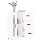 vidaXL Aparador de madera de ingeniería blanco 69,5x34x90 cm vidaXL Aparador de madera de ingeniería blanco 69,5x34x90 cm