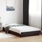 vidaXL Estructura cama con luces LED madera ingeniería negro 100x200cm vidaXL Estructura cama con luces LED madera ingeniería negro 100x200cm