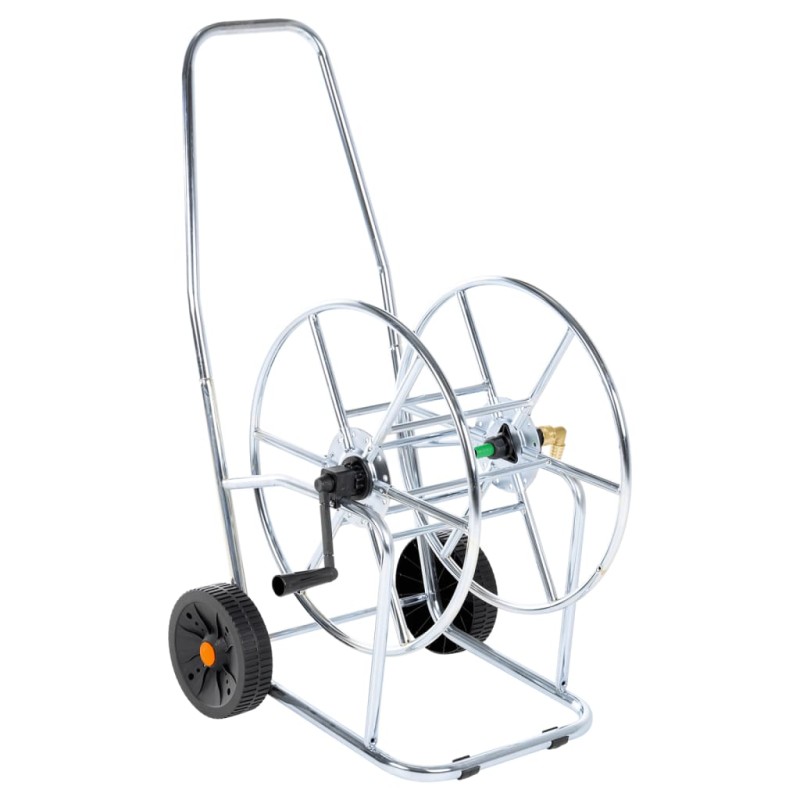 vidaXL Carrito carrete para manguera de 80 m 3/4" acero vidaXL Carrito carrete para manguera de 80 m 3/4" acero