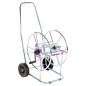 vidaXL Carrito carrete para manguera de 80 m 3/4" acero vidaXL Carrito carrete para manguera de 80 m 3/4" acero