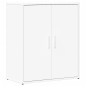 vidaXL Aparador de madera de ingeniería 2 uds blanco 60x31x70 cm vidaXL Aparador de madera de ingeniería 2 uds blanco 60x31x70 cm