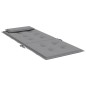 vidaXL Cojines de silla con respaldo alto 2 uds tela Oxford gris vidaXL Cojines de silla con respaldo alto 2 uds tela Oxford gris