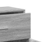vidaXL Aparador de madera de ingeniería 2 uds gris Sonoma 60x31x70 cm vidaXL Aparador de madera de ingeniería 2 uds gris Sonoma 60x31x70 cm