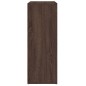 vidaXL Aparadores 2 uds madera de ingeniería marrón roble 60x31x84 cm vidaXL Aparadores 2 uds madera de ingeniería marrón roble 60x31x84 cm
