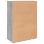 vidaXL Aparadores 2 uds madera de ingeniería gris Sonoma 60x31x84 cm vidaXL Aparadores 2 uds madera de ingeniería gris Sonoma 60x31x84 cm