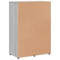 vidaXL Aparadores 2 uds madera de ingeniería gris Sonoma 60x31x84 cm vidaXL Aparadores 2 uds madera de ingeniería gris Sonoma 60x31x84 cm