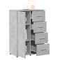 vidaXL Aparadores 2 uds madera de ingeniería gris hormigón 60x31x84 cm vidaXL Aparadores 2 uds madera de ingeniería gris hormigón 60x31x84 cm