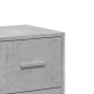 vidaXL Aparadores 2 uds madera de ingeniería gris hormigón 60x31x84 cm vidaXL Aparadores 2 uds madera de ingeniería gris hormigón 60x31x84 cm