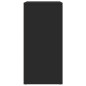 vidaXL Aparadores 2 unidades madera de ingeniería negro 79x38x80 cm vidaXL Aparadores 2 unidades madera de ingeniería negro 79x38x80 cm