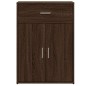 vidaXL Aparadores 2 uds madera de ingeniería marrón roble 60x30x84 cm