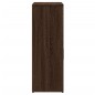 vidaXL Aparadores 2 uds madera de ingeniería marrón roble 60x30x84 cm