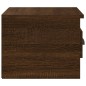 vidaXL Mesitas de noche de pared 2 uds color roble marrón 41,5x36x28cm vidaXL Mesitas de noche de pared 2 uds color roble marrón 41,5x36x28cm