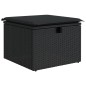 vidaXL Set de sofás de jardín 6 piezas y cojines ratán sintético negro vidaXL Set de sofás de jardín 6 piezas y cojines ratán sintético negro