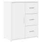 vidaXL Aparador de madera de ingeniería 2 uds blanco 60x31x70 cm vidaXL Aparador de madera de ingeniería 2 uds blanco 60x31x70 cm