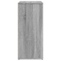 vidaXL Aparador de madera de ingeniería 2 uds gris Sonoma 60x31x70 cm